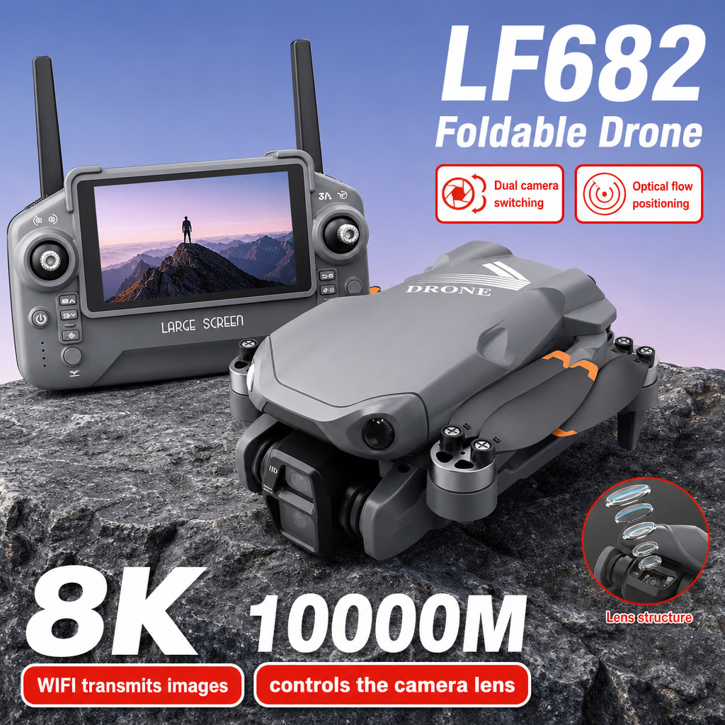 Drone Battery Box - Дрон для аэрофотосъемки LF682 с двумя