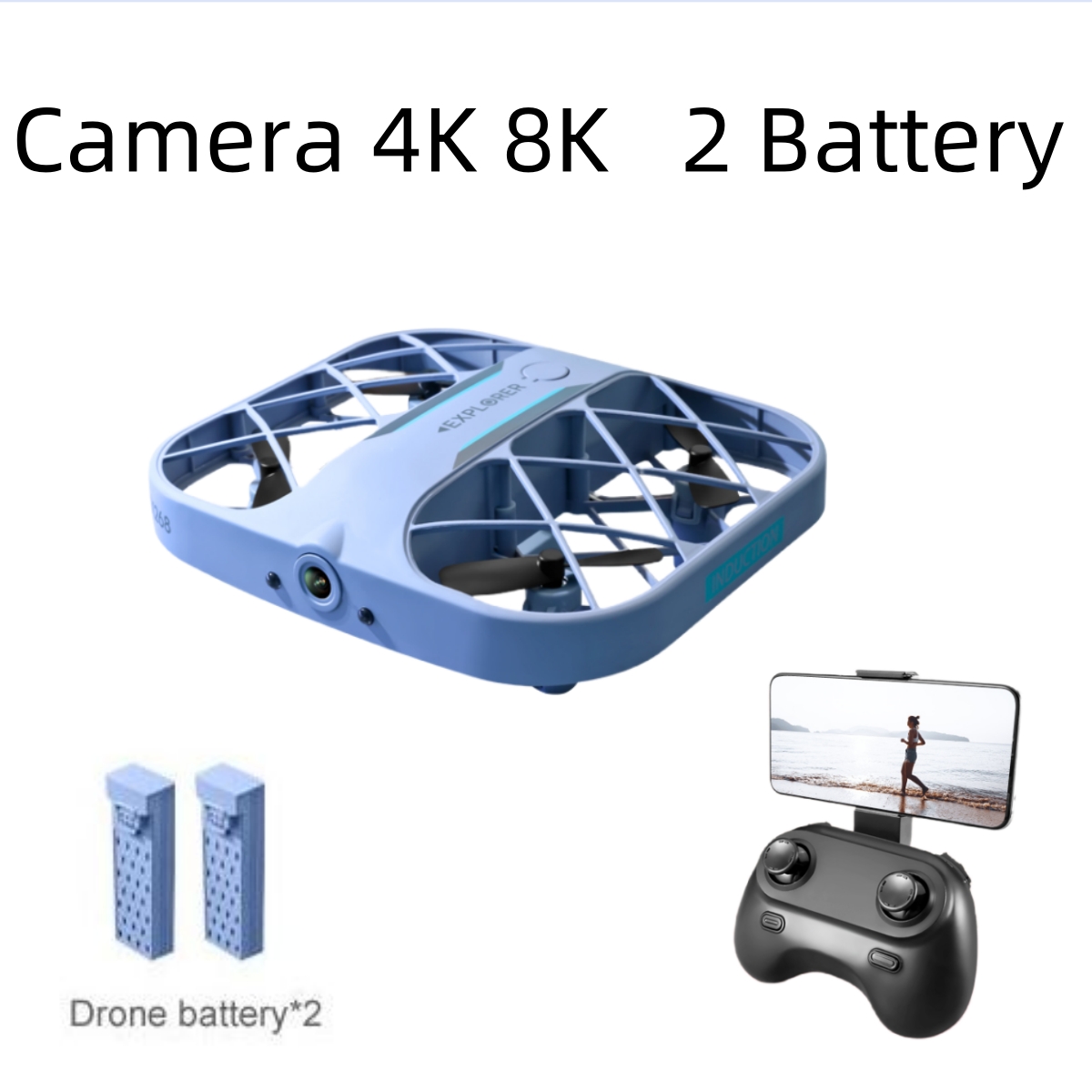 Drone Battery Box - JJRC H107 FPV RC дрон с