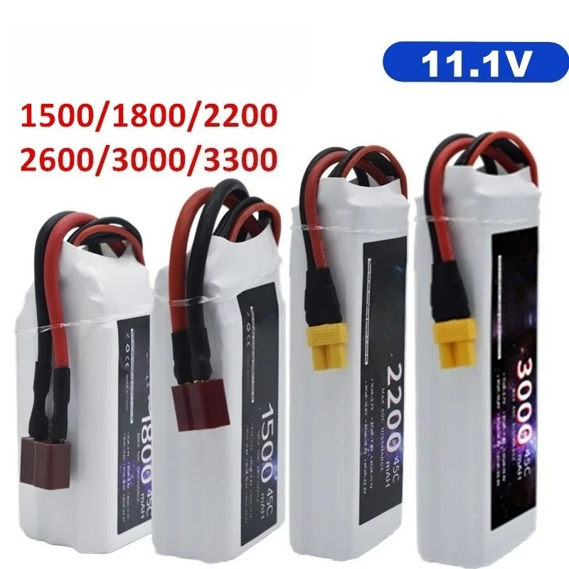 LiPo аккумулятор 3S 1500мАч 18 – обзор и цена Drone Battery 3S
