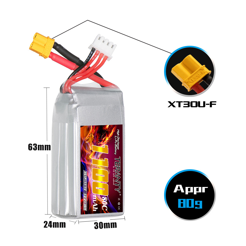 Аккумулятор LiPo TERANTY 3S 11 – обзор и цена Drone Battery 3S