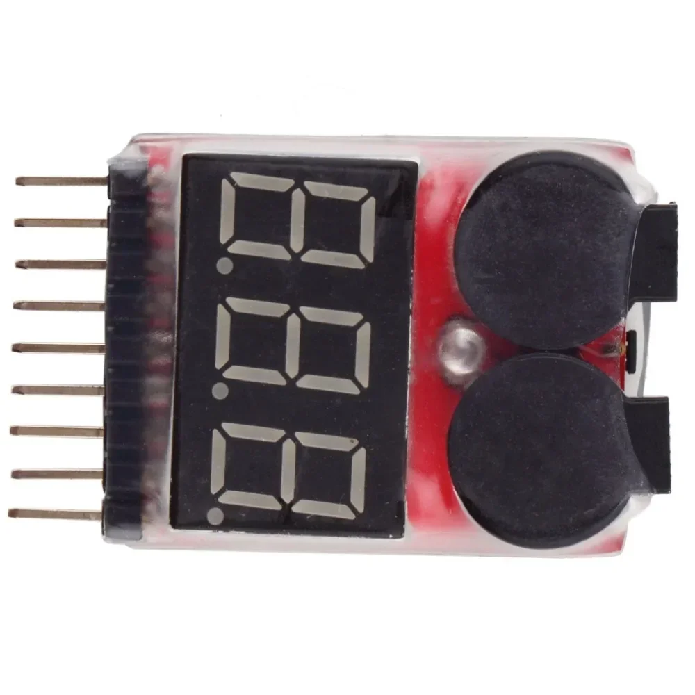 1/2/5 шт. RC дисплей напряжени – обзор и цена Drone Battery Alarm